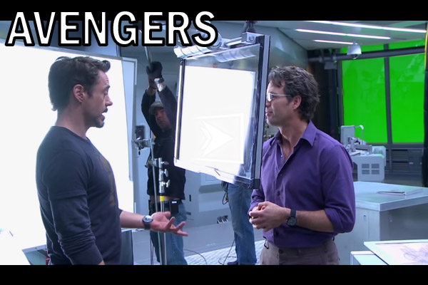 Avengers natáčení