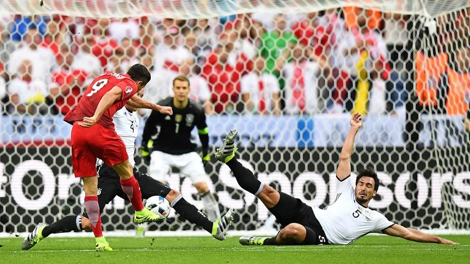 Německo hrálo s Polskem bez branek