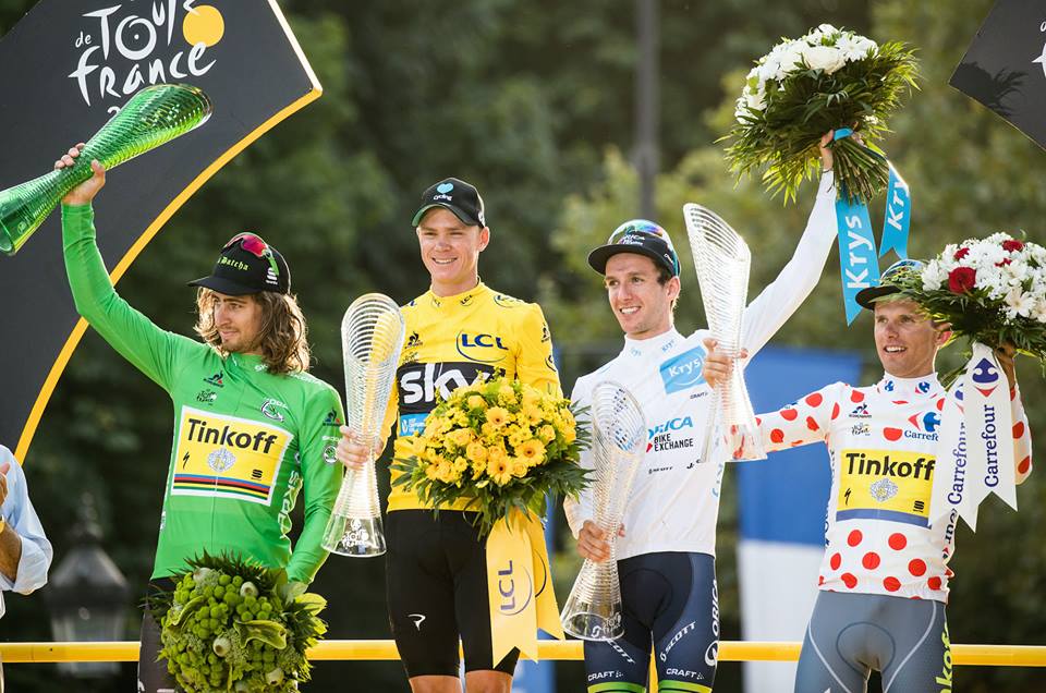 Froome potřetí za sebou králem Tour, Kreuziger v top 10