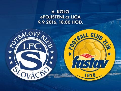 Moravské derby Slovácka se Zlínem zahájí šesté kolo České nejvyšší soutěže