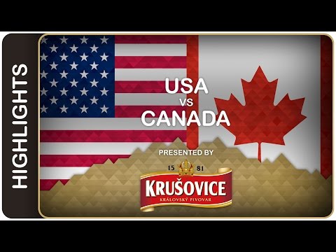Sestřih utkání USA - Kanada - Video