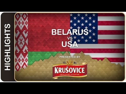 Sestřih utkání Bělorusko - USA - Video