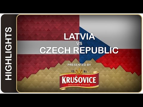 Sestřih utkání Lotyšsko - Česko - Video