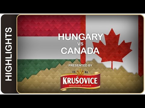 Sestřih utkání Maďarsko - Kanada - Video