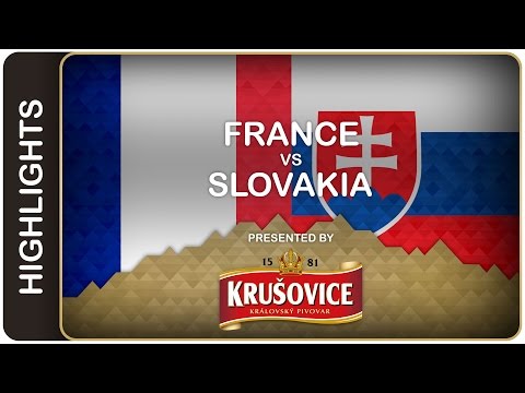 Sestřih utkání Francie - Slovensko - Video