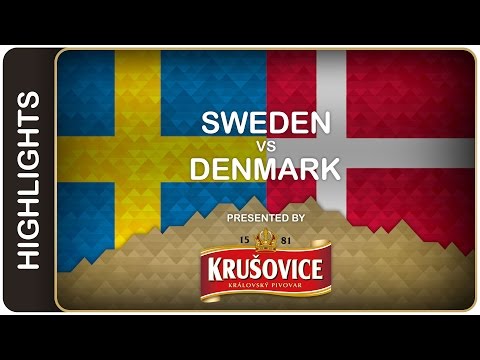 Sestřih utkání Švédsko - Dánsko - Video