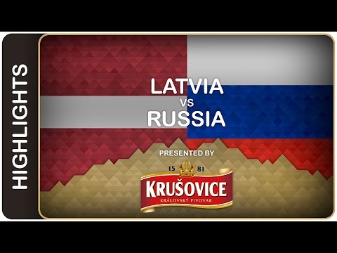 Sestřih utkání Lotyšsko - Rusko - Video