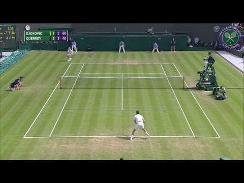 Sestřih: Novak Djokovic vs. Sam Querrey (6. den) - Video