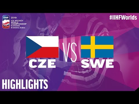 Video sestřih Česko vs. Švédsko na MS v hokeji 2019 - Video