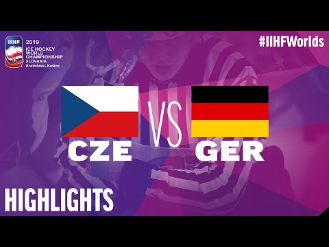 Sestřih utkání Česko Německo na MS v hokeji 2019 - Video